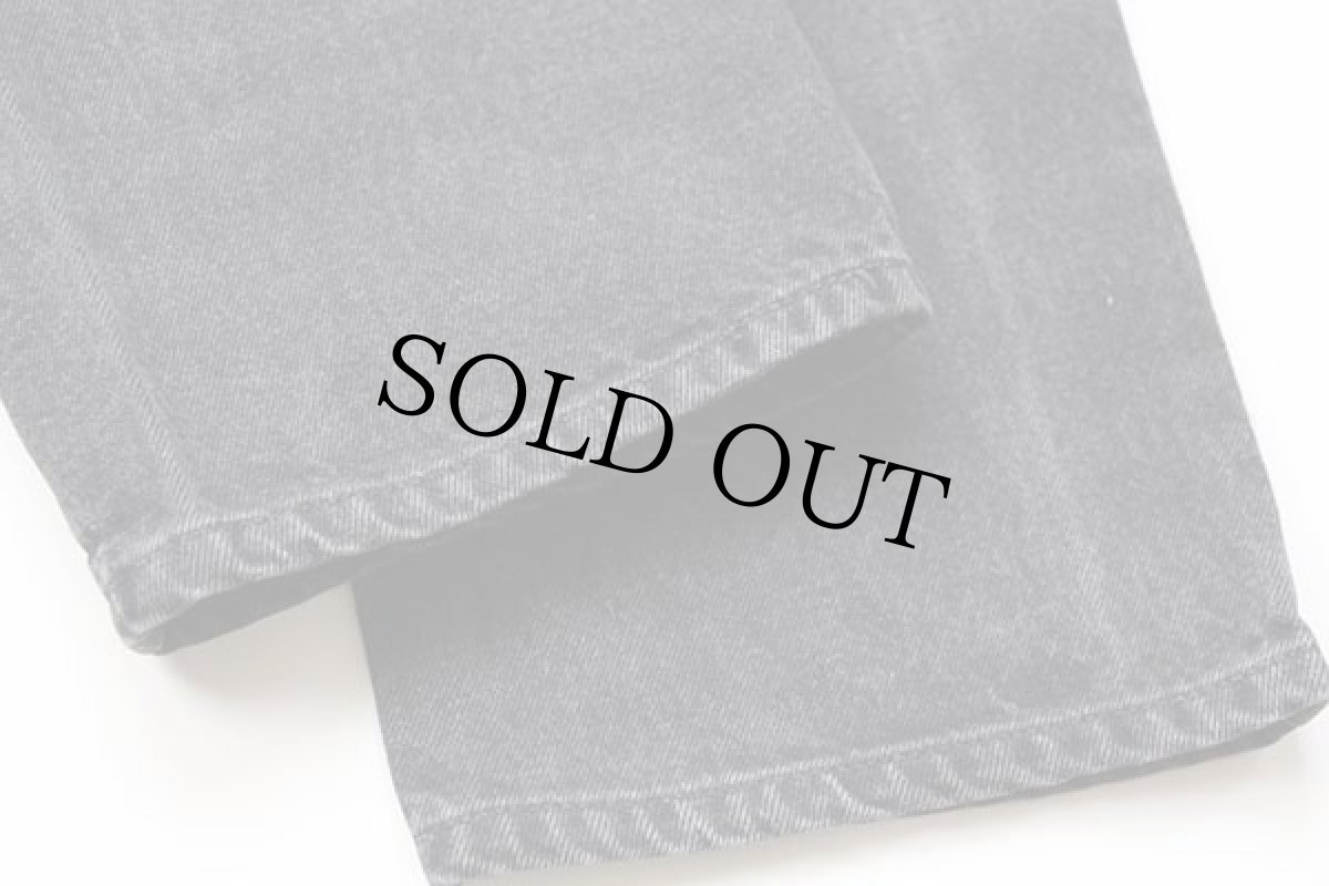 画像8: 90s Levi'sリーバイス 505 ブラック デニムパンツ w32 L34 (8)