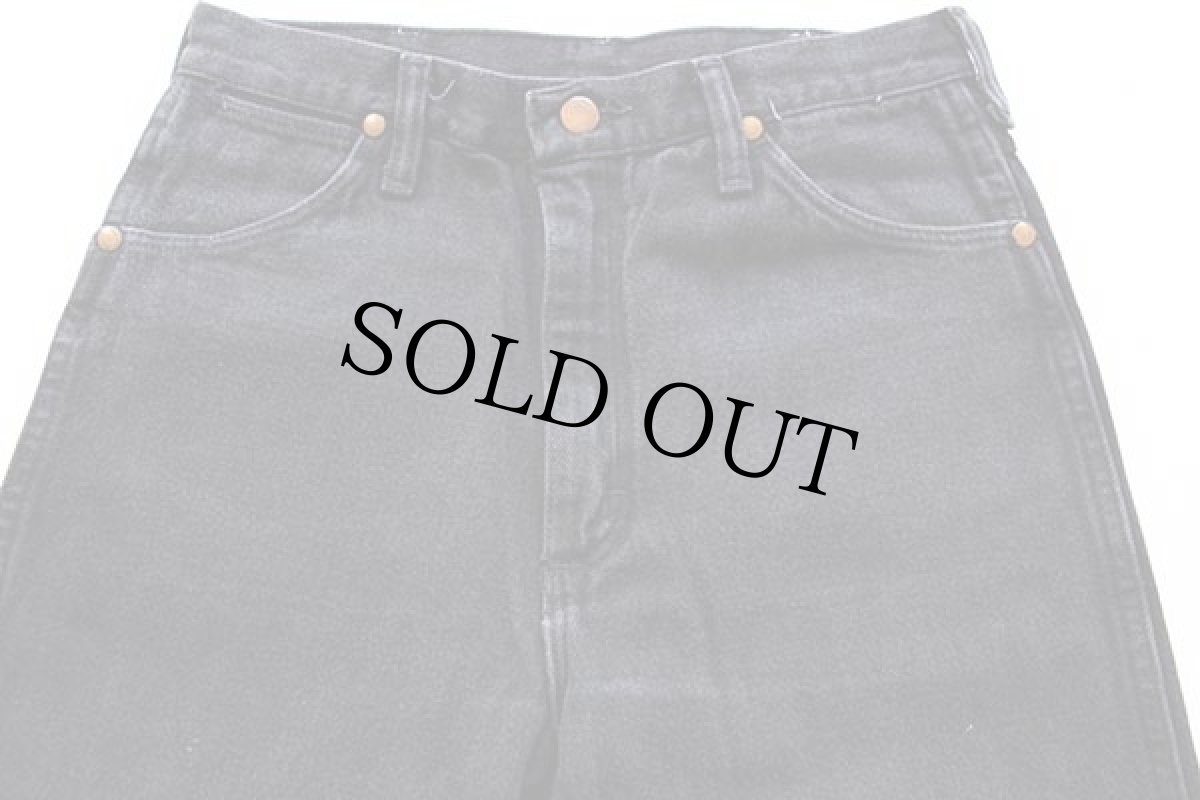 画像4: 90s USA製 Wranglerラングラー 936WBK ブラック デニムパンツ w31 L34 (4)