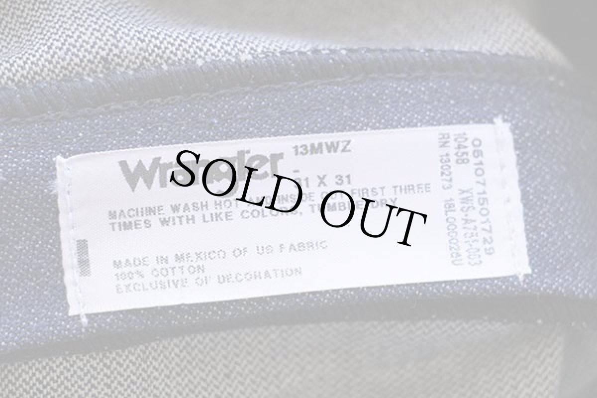 画像6: デッドストック★00s メキシコ製 Wranglerラングラー 13MWZ デニムパンツ w31 L31★B (6)