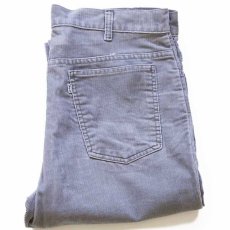 画像1: 80s USA製 Levi'sリーバイス 519 コーデュロイパンツ グレー w36 L30 (1)