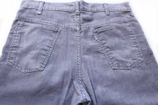 画像5: 80s USA製 Levi'sリーバイス 519 コーデュロイパンツ グレー w36 L30 (5)