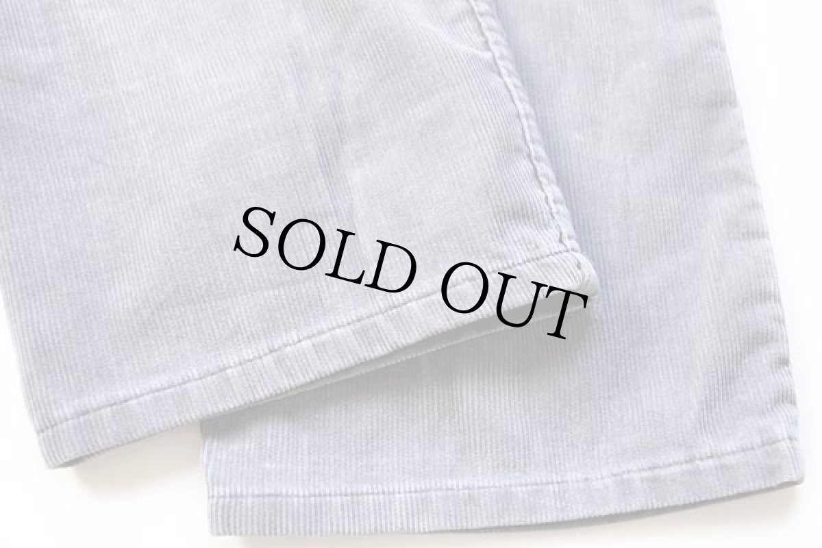 画像8: 80s USA製 Levi'sリーバイス 519 コーデュロイパンツ グレー w36 L30 (8)