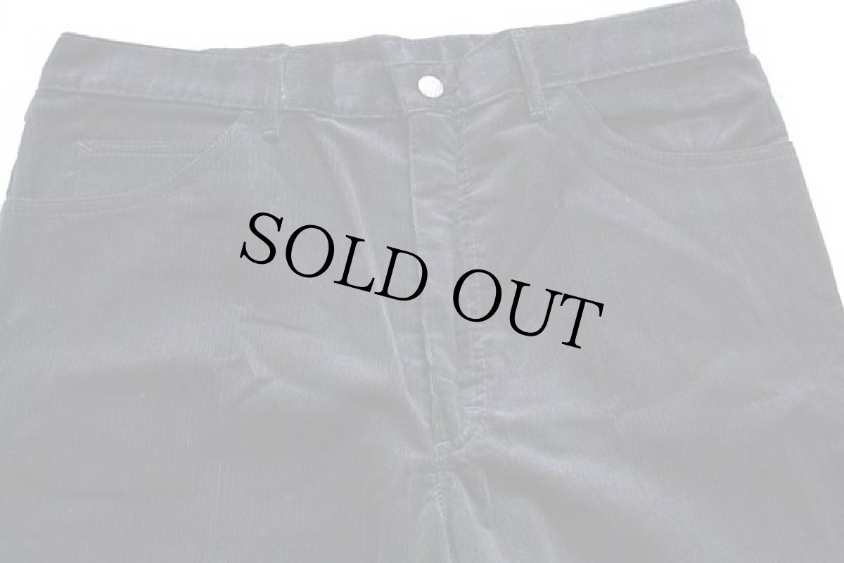 画像4: デッドストック★90s USA製 Leeリー 200 コーデュロイパンツ 黒 w38 (4)