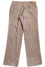 画像3: 80s USA製 Leeリー 200 コーデュロイパンツ ベージュ w34 (3)