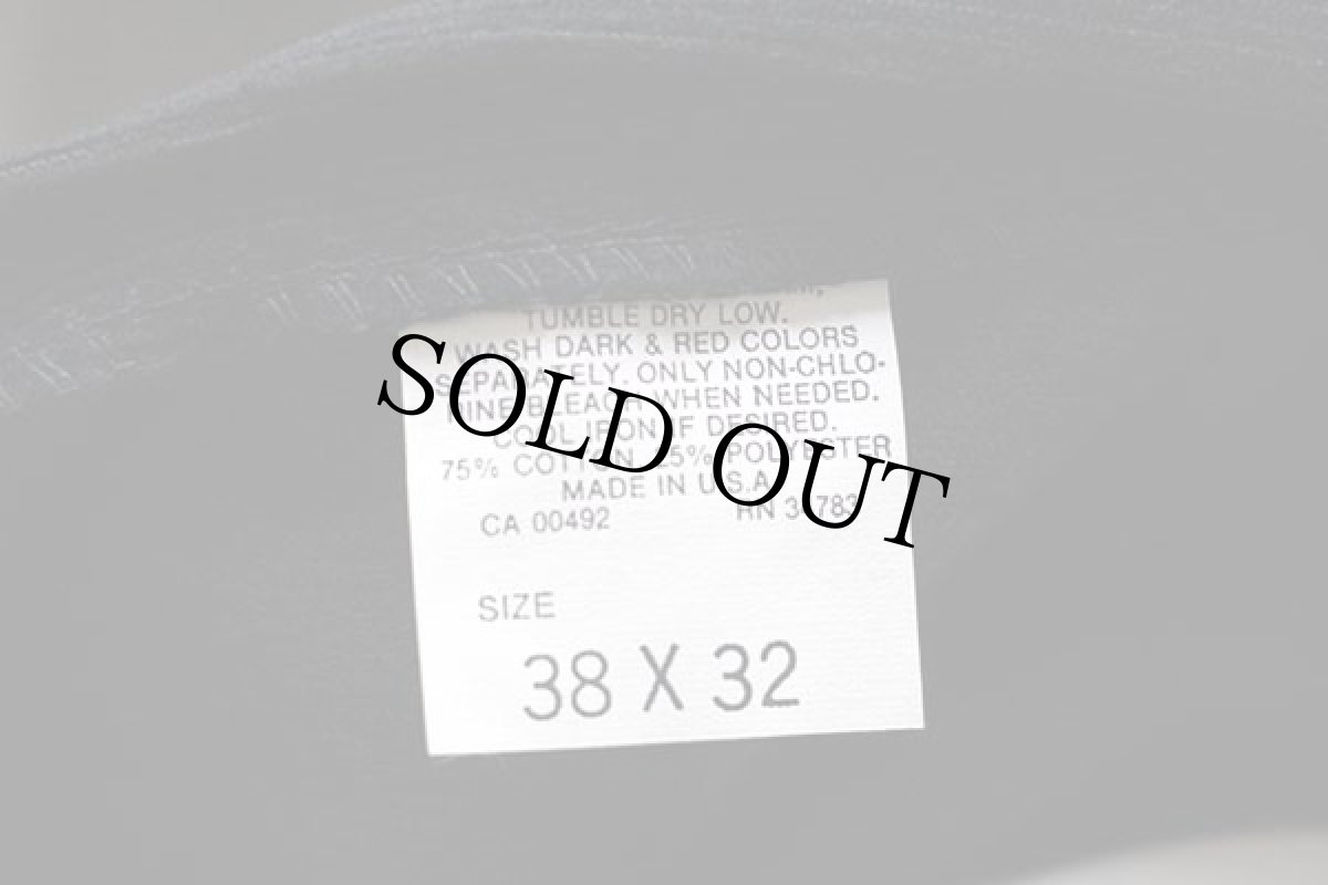 画像6: デッドストック★90s USA製 Leeリー 200 コーデュロイパンツ 黒 w38 (6)