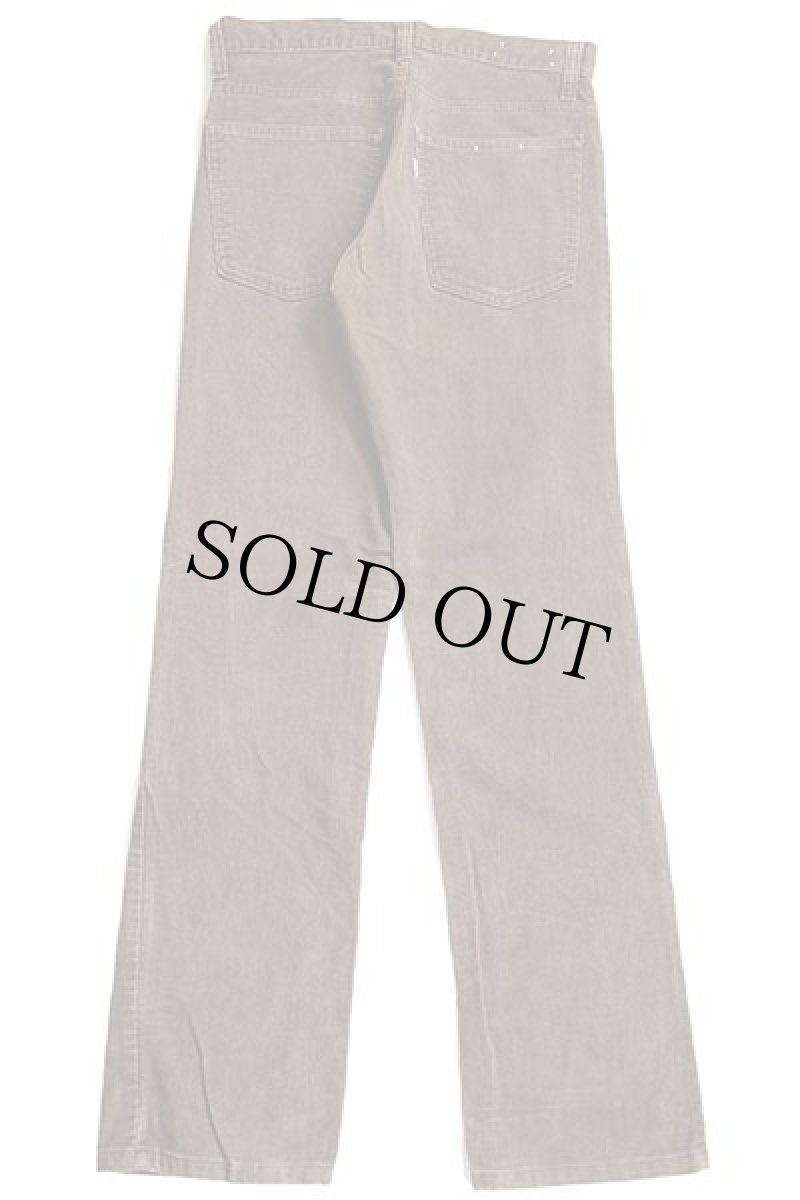 画像3: 80s Levi'sリーバイス 519 コーデュロイパンツ 茶 w29 L31 (3)