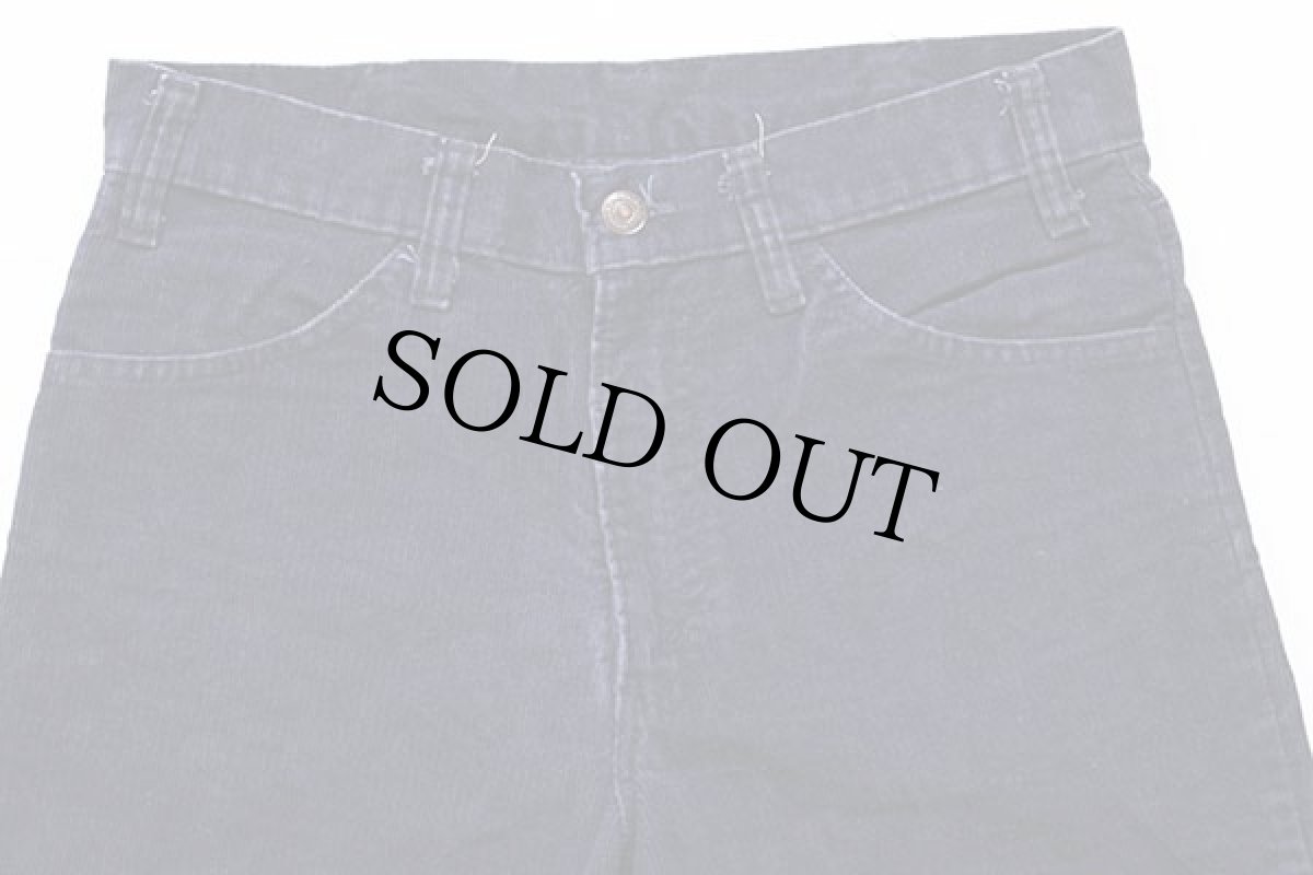 画像4: 80s Levi'sリーバイス 519 コーデュロイパンツ 紺 w31 L32 (4)