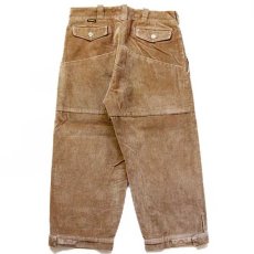 画像3: 70s OSHKOSH B'GOSH 太畝 コーデュロイ ニッカポッカパンツ 薄茶 w30 (3)