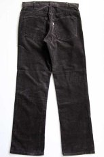 画像3: 80s Levi'sリーバイス 519-1558 コーデュロイパンツ 黒 w31 (3)