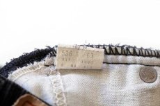 画像7: 80s USA製 Levi'sリーバイス 517-1558 コーデュロイパンツ 炭黒 w38★ブーツカット (7)