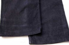 画像9: 80s USA製 Levi'sリーバイス 517-1558 コーデュロイパンツ 炭黒 w38★ブーツカット (9)