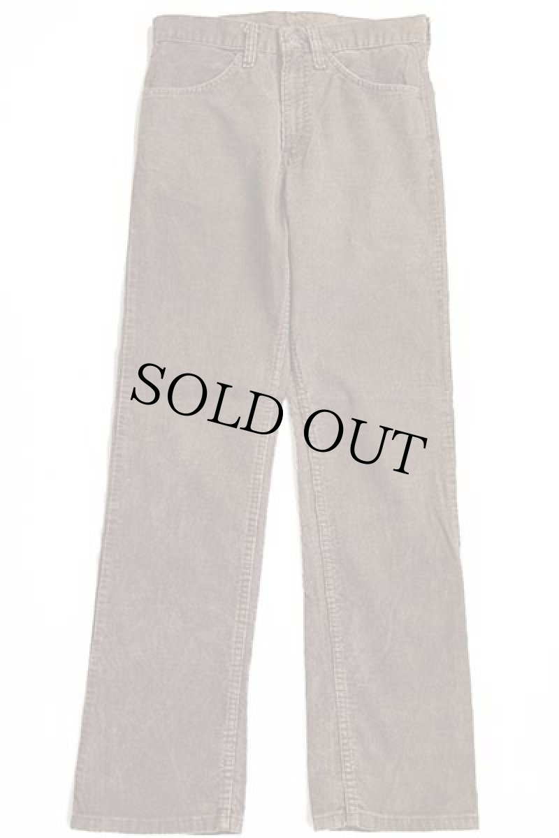 画像2: 80s Levi'sリーバイス 519 コーデュロイパンツ 茶 w29 L31 (2)