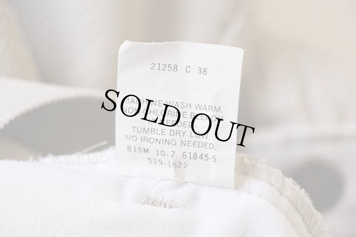 画像7: 80s USA製 Levi'sリーバイス 519 コーデュロイパンツ ライトベージュ w33 L30 (7)