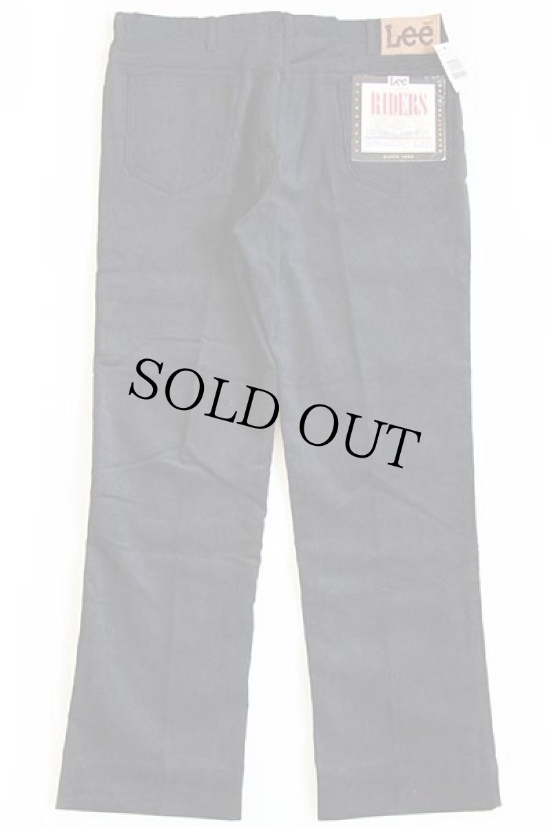 画像3: デッドストック★90s USA製 Leeリー 200 コーデュロイパンツ 黒 w38 (3)