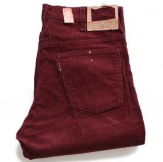 画像1: デッドストック★70s USA製 Levi'sリーバイス 517 コーデュロイパンツ バーガンディ w34 L36★ブーツカット (1)