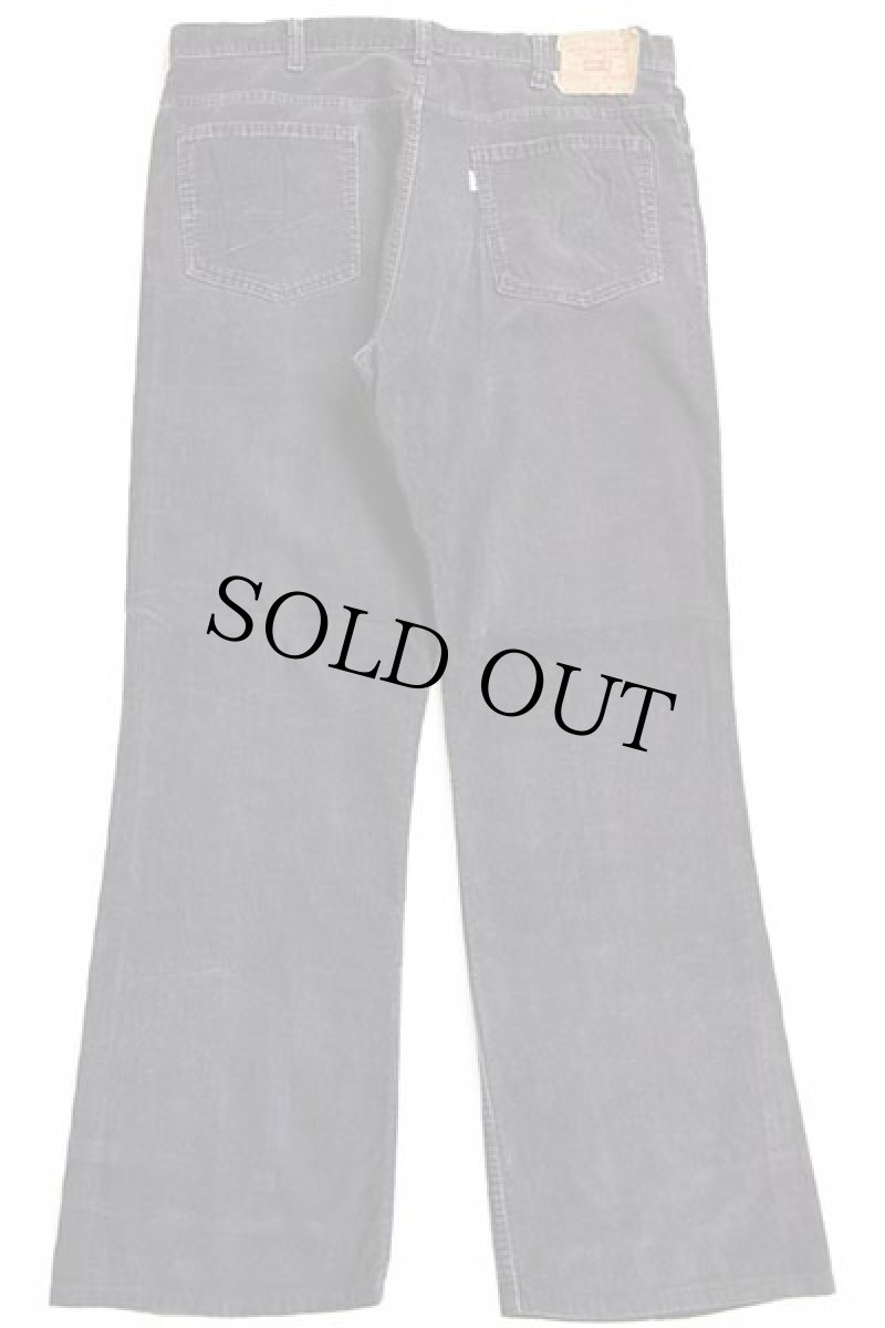 画像3: 80s USA製 Levi'sリーバイス 517-1558 コーデュロイパンツ 炭黒 w38★ブーツカット (3)