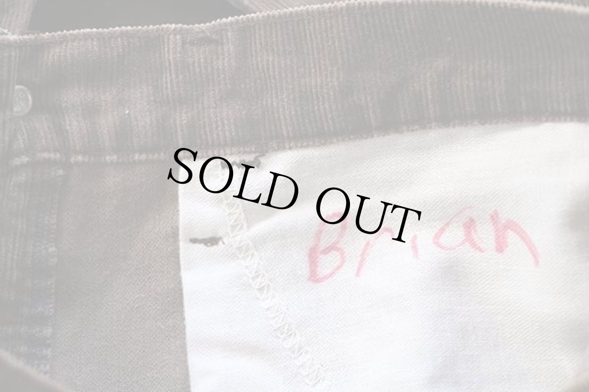 画像8: 80s Levi'sリーバイス 519 コーデュロイパンツ 茶 w29 L31 (8)