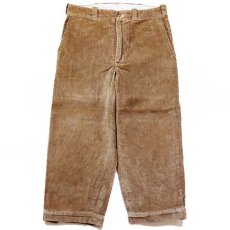 画像2: 70s OSHKOSH B'GOSH 太畝 コーデュロイ ニッカポッカパンツ 薄茶 w30 (2)