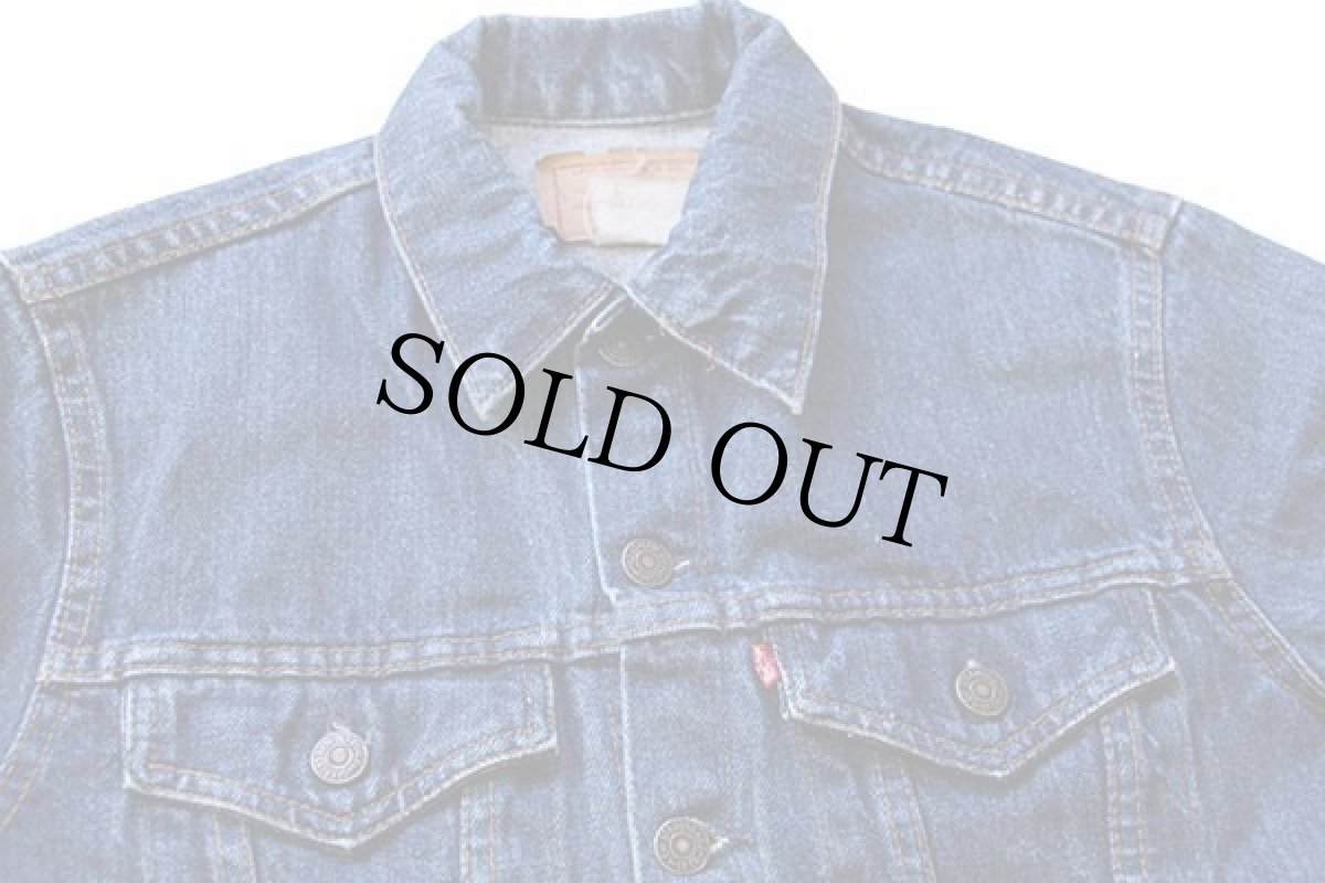 画像3: 80s カナダ製 Levi'sリーバイス 70706 デニムジャケット 4ポケット ボーイズ18 (3)