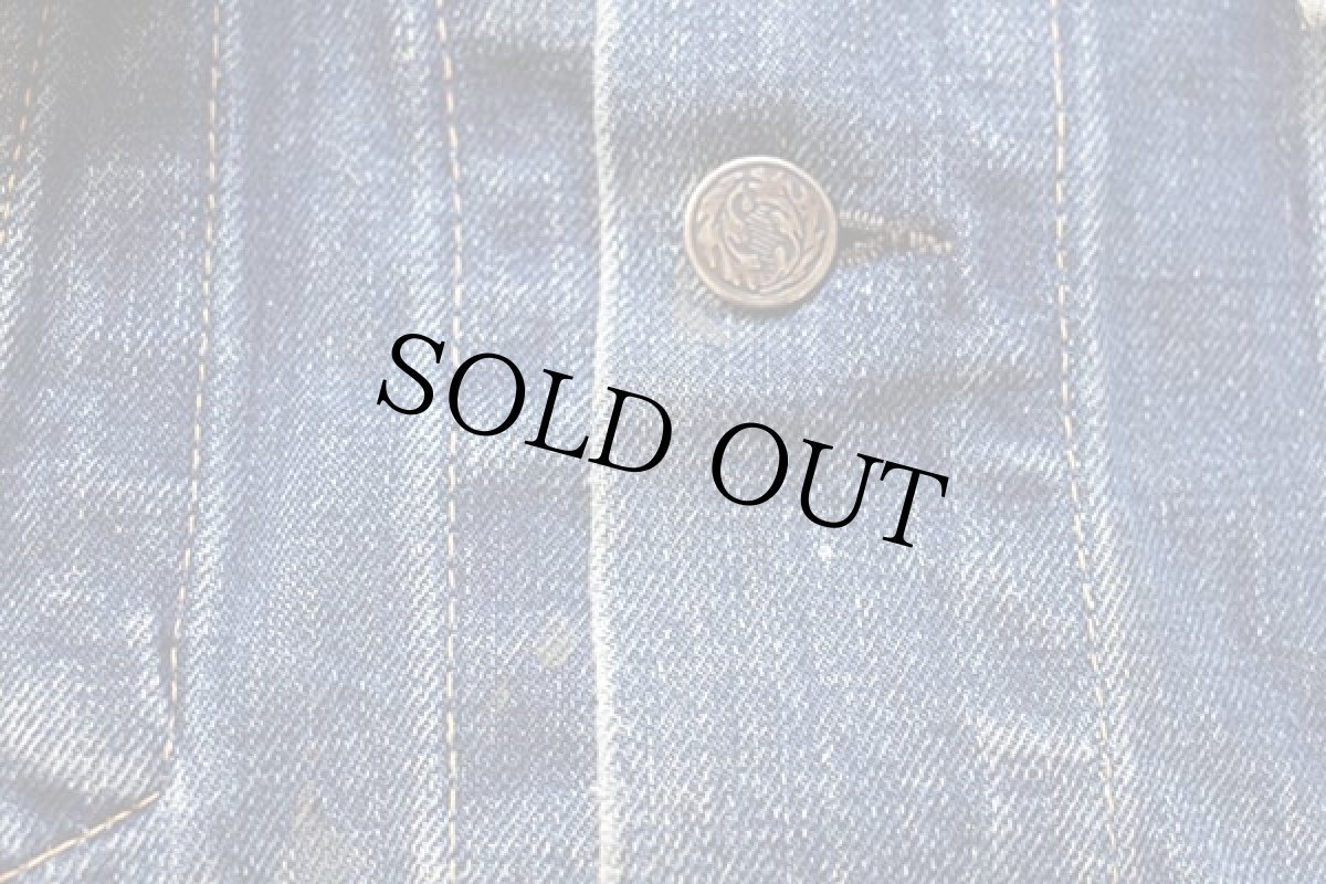 画像7: 70s UNKNOWN インディゴ デニムジャケット (7)