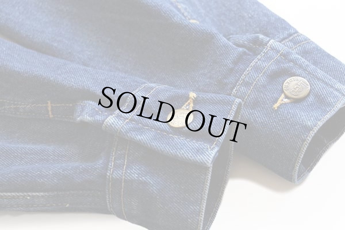 画像6: 80s USA製 Leeリー 220 デニムジャケット 4ポケット 36R (6)