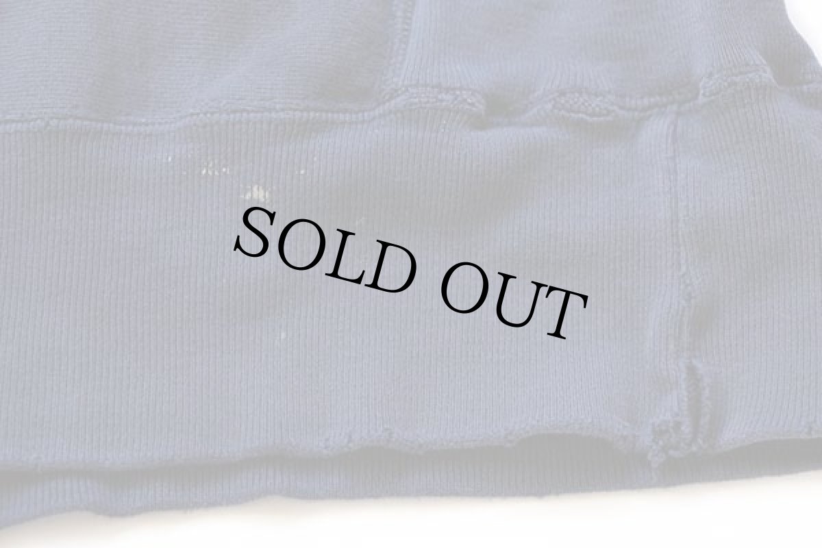 画像6: 80s USA製 Championチャンピオン GUSTAVUS ADOLPHUS リバースウィーブ スウェット ボロ 紺 フェード XL (6)