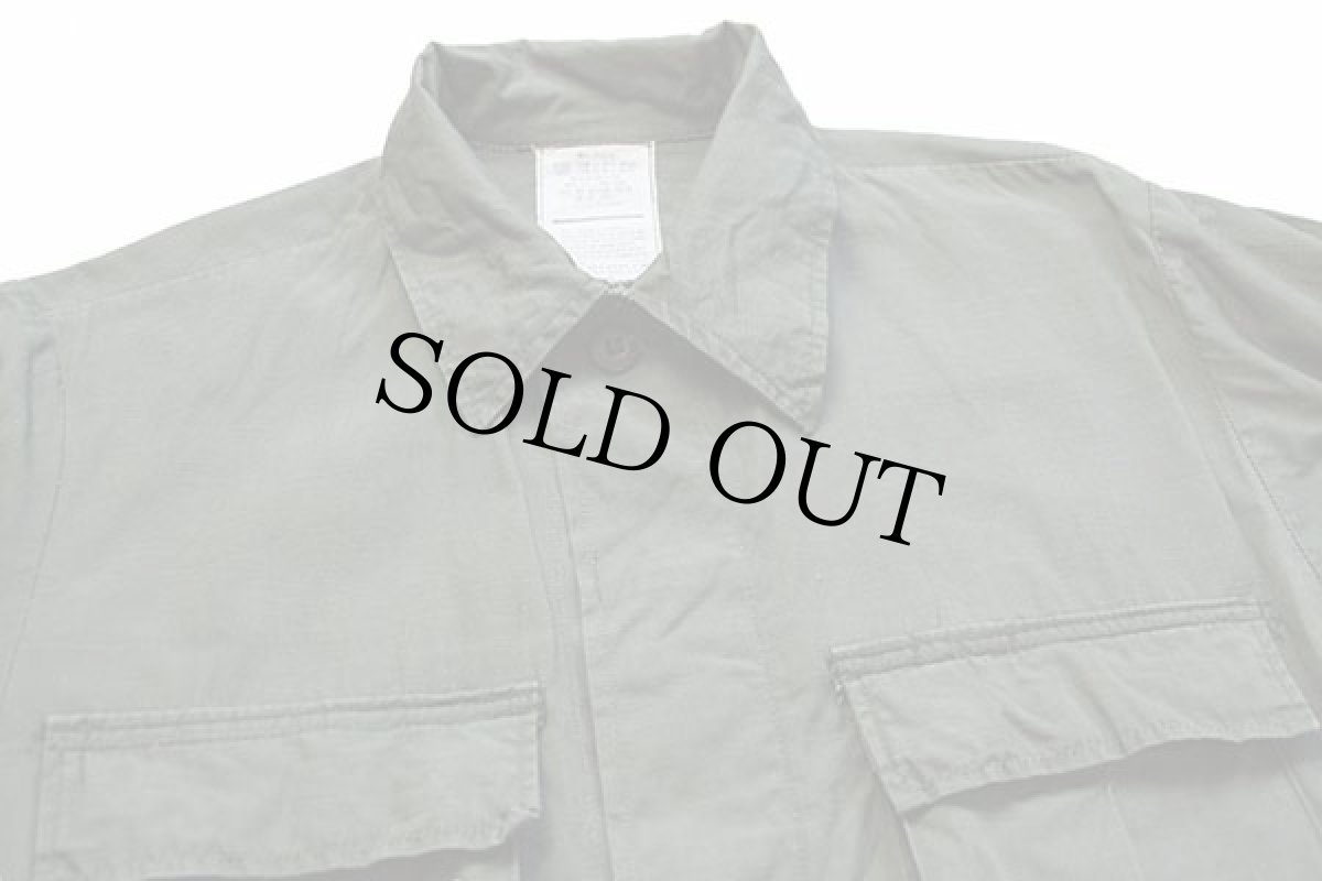 画像3: 70s 米軍 U.S.ARMY ファティーグジャケット オリーブグリーン S-R (3)