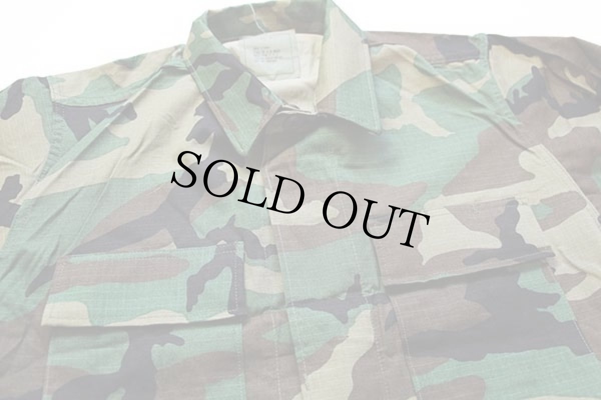 画像3: デッドストック★80s 米軍 U.S.ARMY ウッドランドカモ BDU ジャケット S-XXS (3)