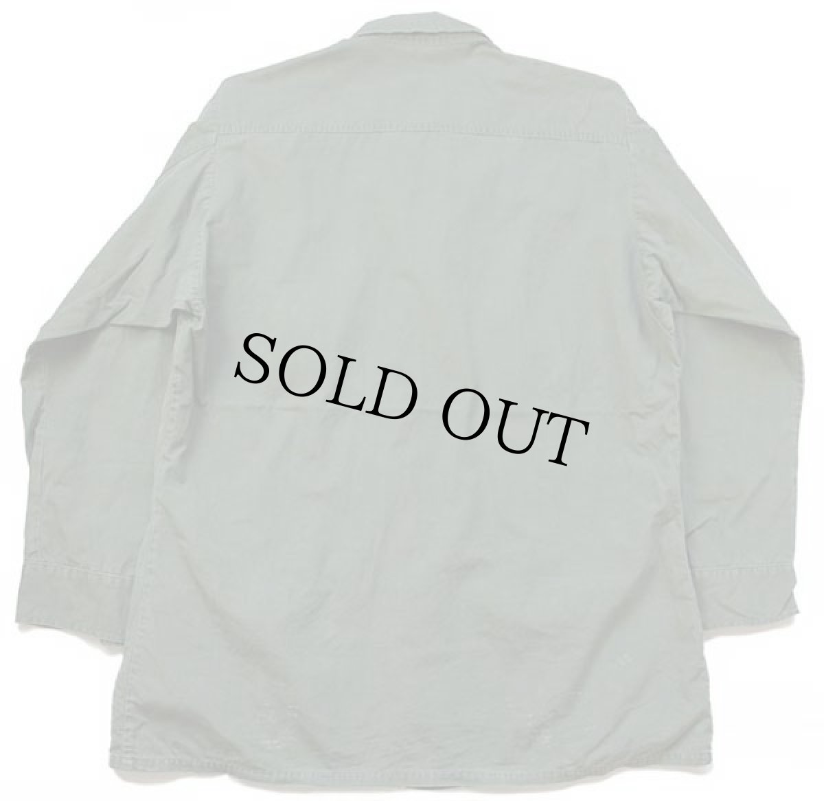 画像2: 70s 米軍 U.S.ARMY ジャングルファティーグジャケット オリーブグリーン M-L (2)