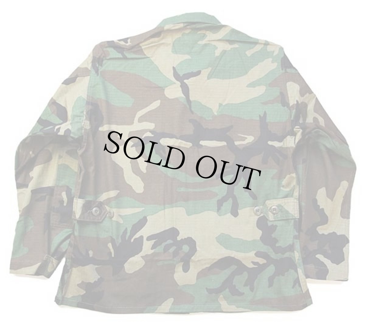 画像2: デッドストック★80s 米軍 U.S.ARMY ウッドランドカモ BDU ジャケット S-XXS (2)