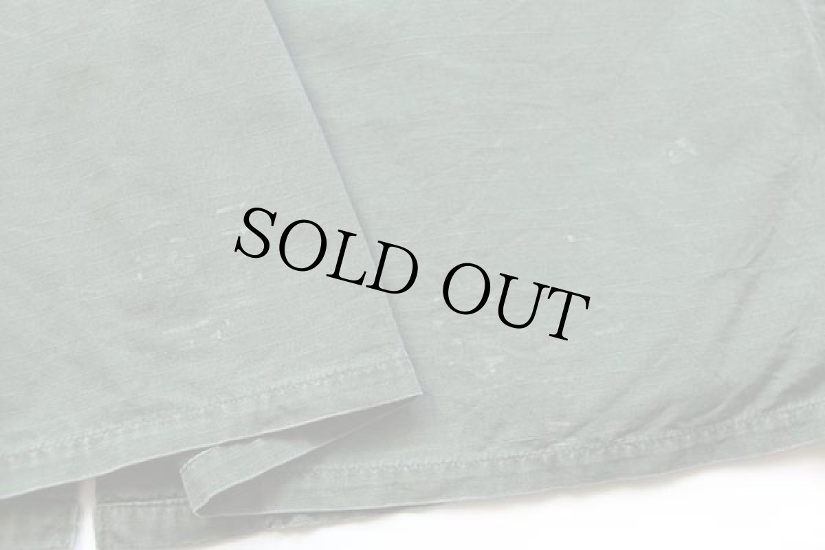 画像7: 70s 米軍 U.S.ARMY ジャングルファティーグジャケット オリーブグリーン M-L (7)