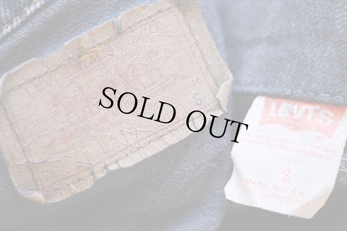 画像5: 80s USA製 Levi'sリーバイス Clifford 恐竜 刺繍 70507 デニムジャケット 4ポケット 後染め 薄紺 S (5)