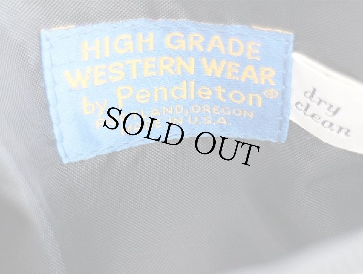 画像5: 80s USA製 PENDLETONペンドルトン ネイティブ柄 ウール ブランケット ポーチ (5)