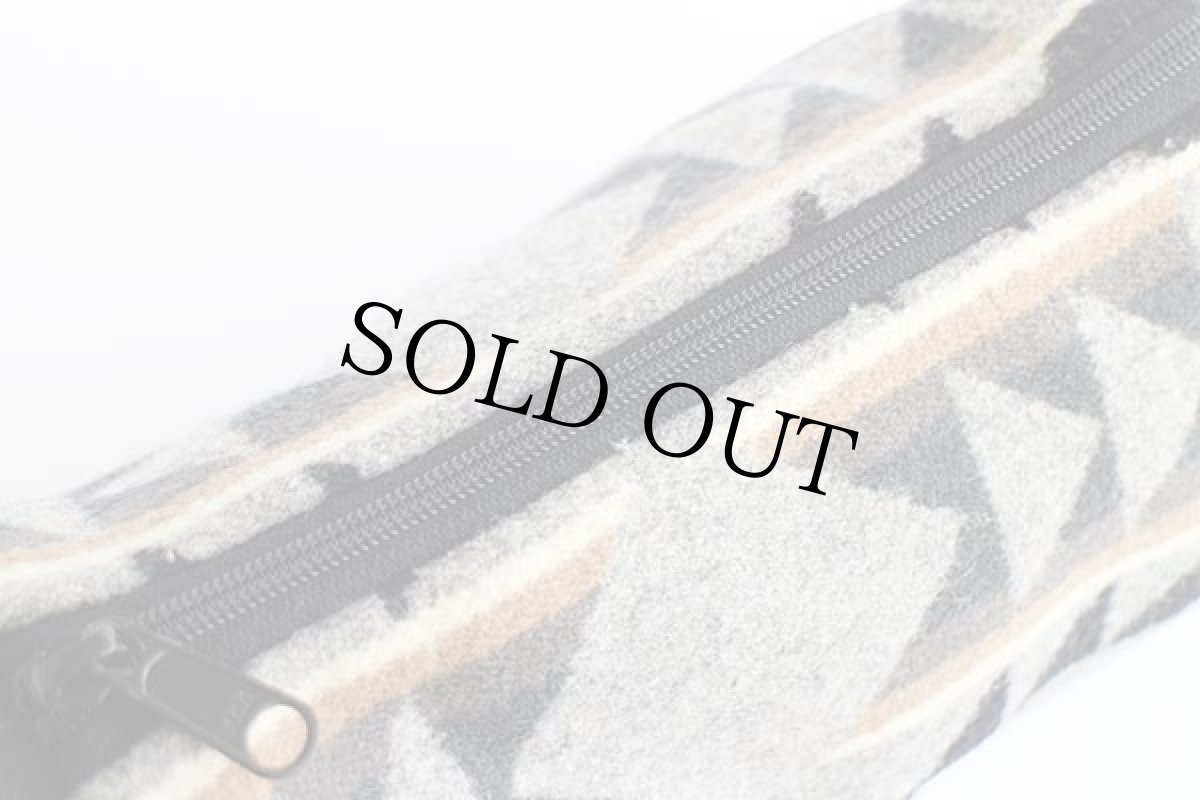 画像6: 80s USA製 PENDLETONペンドルトン ネイティブ柄 ウール ブランケット ポーチ (6)