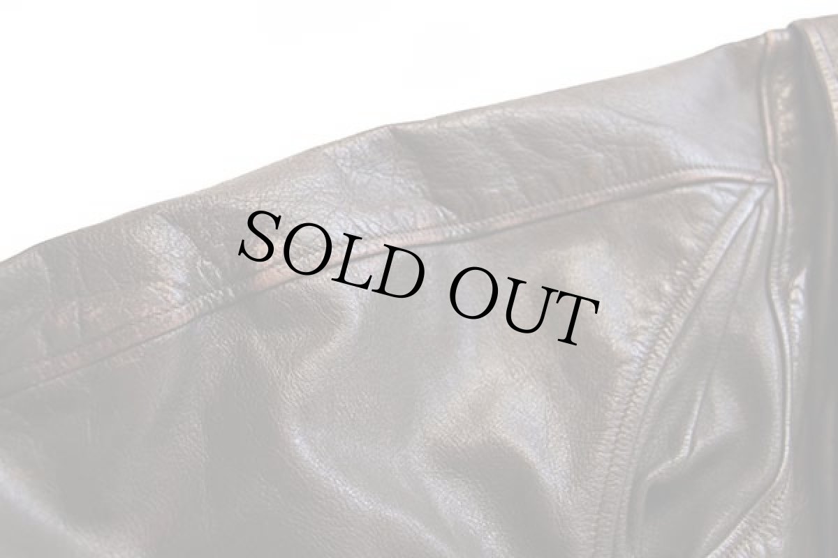 画像9: 70s 米軍 U.S.NAVY G-1 フライト レザージャケット 焦げ茶 (9)