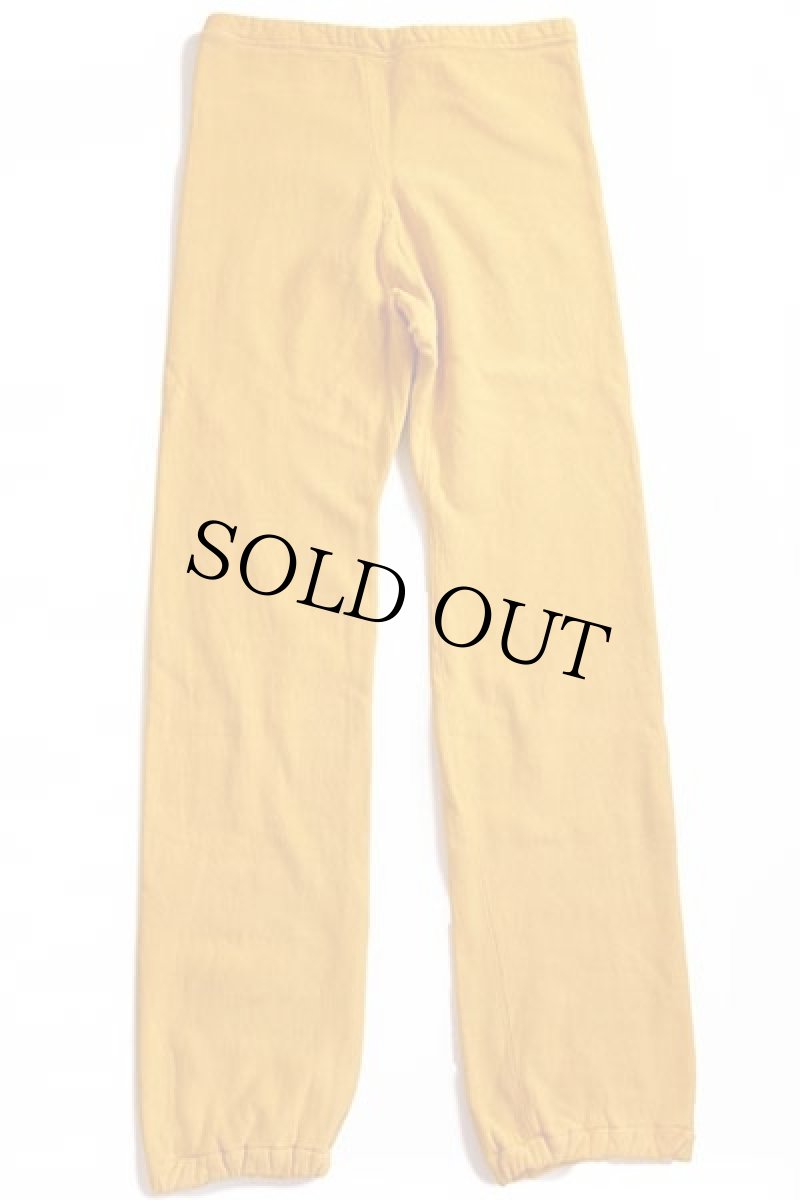 画像3: 80s USA製 Championチャンピオン IOWA 63 リバースウィーブ スウェットパンツ イエロー (3)