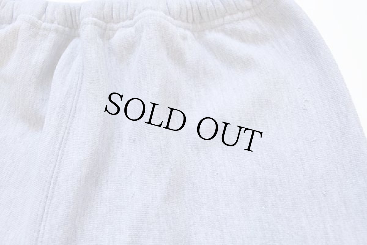 画像8: 80s USA製 Championチャンピオン×LANDS'ENDランズエンド 無地 リバースウィーブ スウェットパンツ 杢グレー M (8)