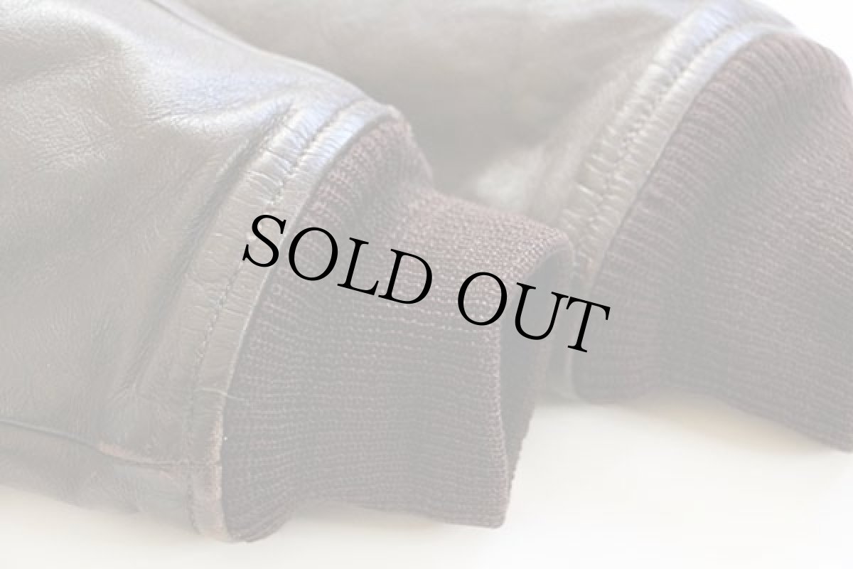 画像7: 70s 米軍 U.S.NAVY G-1 フライト レザージャケット 焦げ茶 (7)