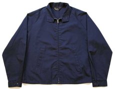 画像1: 70s JCPenney TOWNCRAFT ジャケット 紺 L (1)