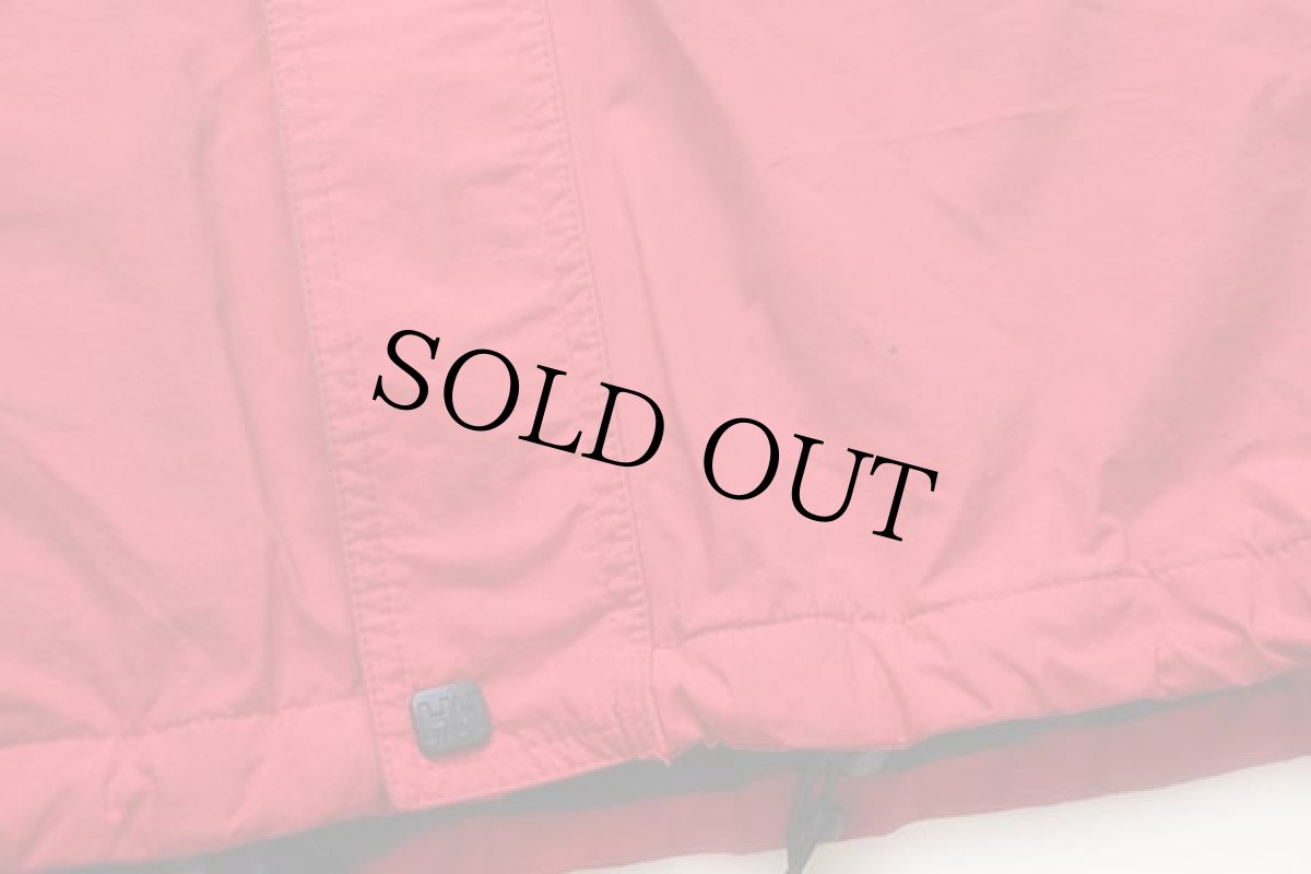 画像7: 90s HELLY HANSENヘリーハンセン ツートン 切り替え Helly-Tech Thinsulate 中綿入り ナイロンジャケット 赤×黒 L (7)