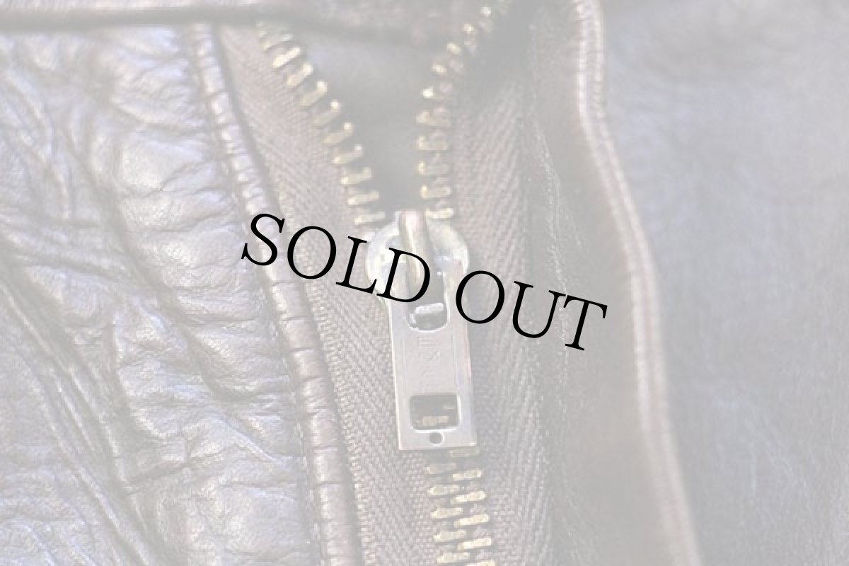 画像7: 70s AMF Harley-Davidsonハーレー ダビッドソン レザーパンツ 茶 w32 (7)