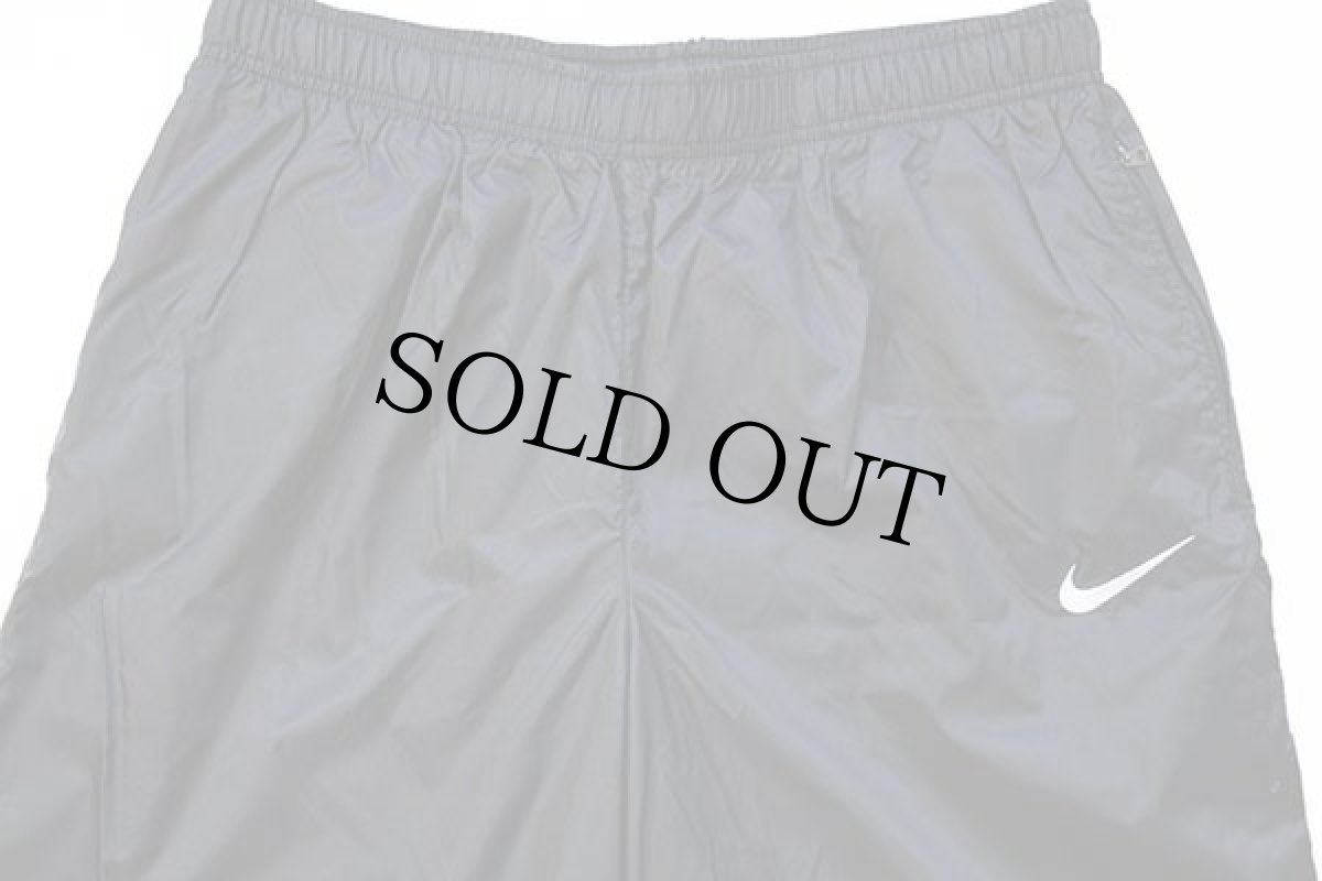 画像4: 未使用★NIKEナイキ ワンポイント ナイロンパンツ 黒 L (4)