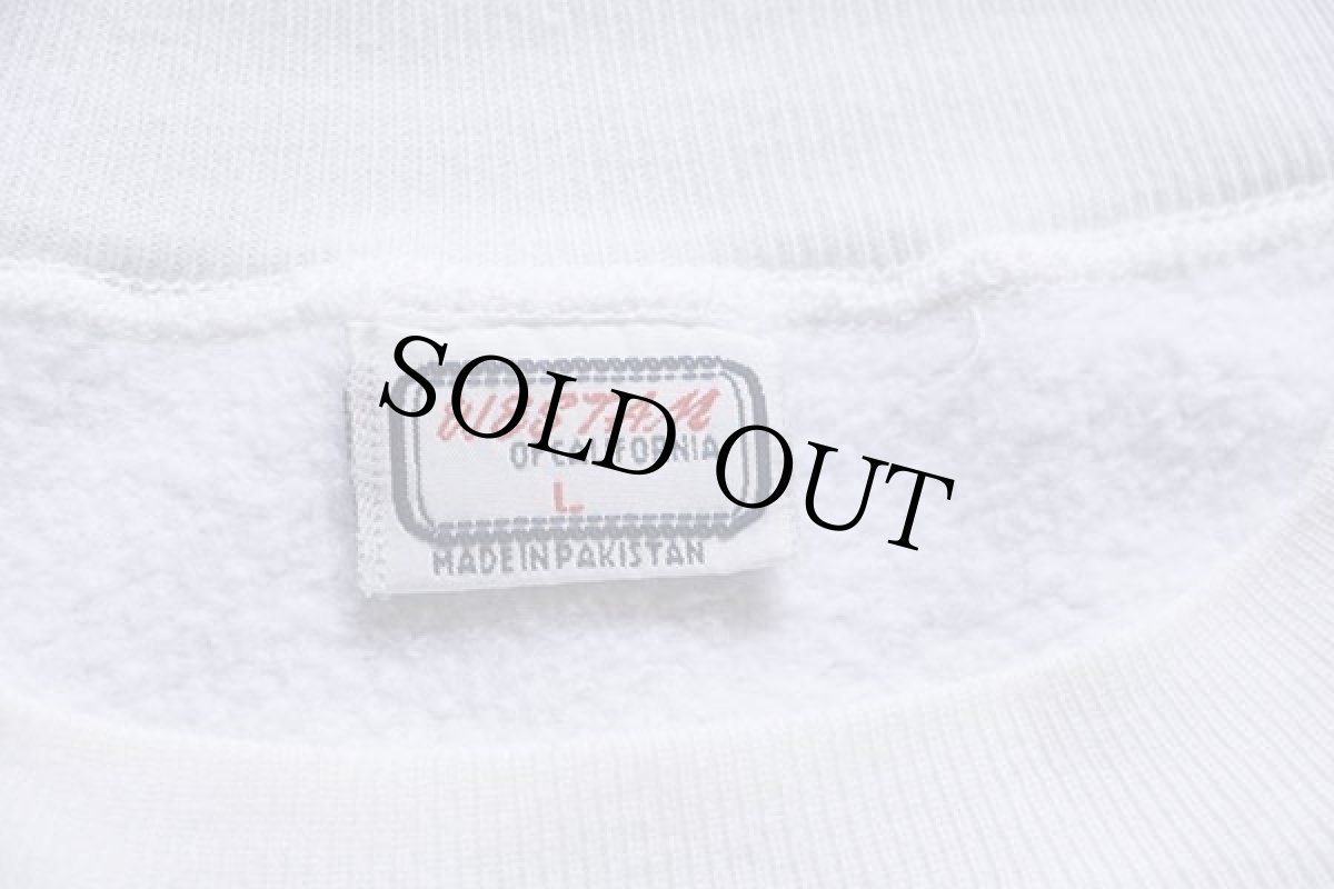 画像4: 80s WESTAM OF CALIFORNIA QUARKXPRESS スウェット 白 L (4)