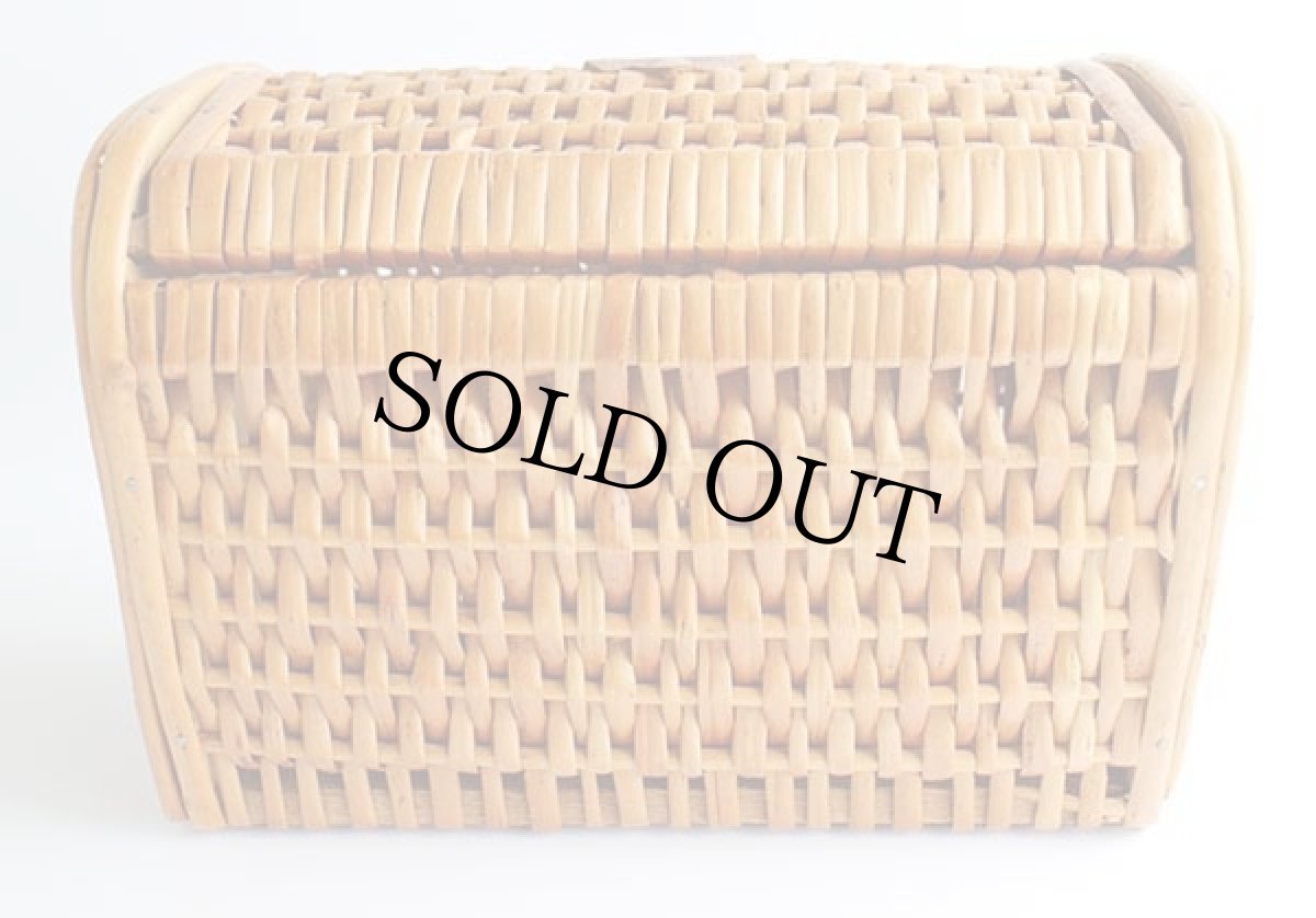 画像2: ビンテージ ハンドメイド バスケット (2)