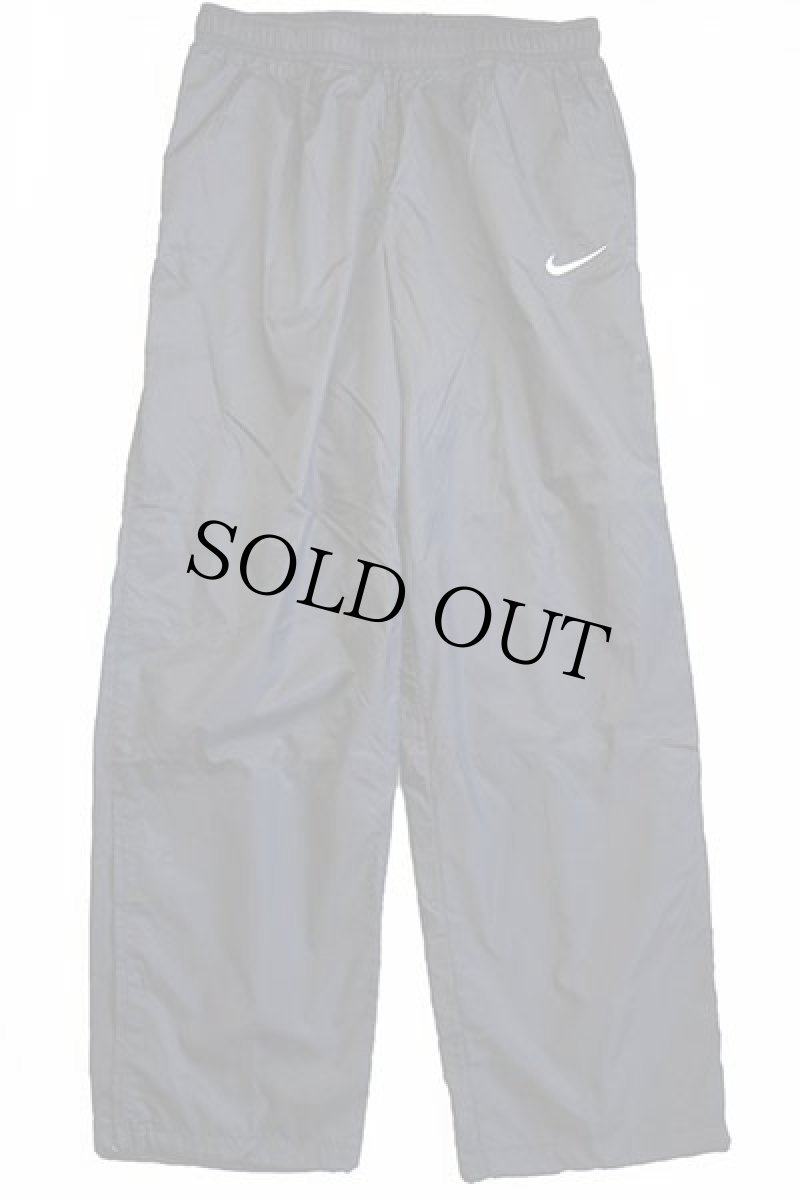 画像2: 未使用★NIKEナイキ ワンポイント ナイロンパンツ 黒 L (2)