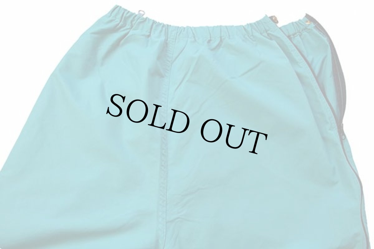 画像5: 80s USA製 L.L.Bean サイドジップ ナイロンパンツ エメラルドグリーン W-L (5)