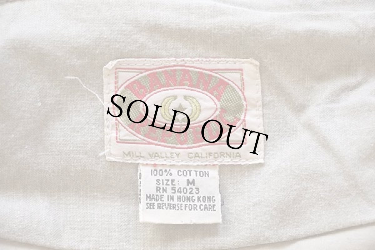 画像5: 80s BANANA REPUBLICバナナリパブリック コットン サファリベスト ベージュ M★カメラマン (5)