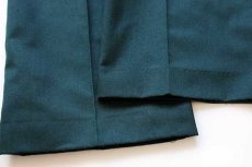 画像8: 70s USA製 Unitog ワークパンツ 深緑 w30 (8)