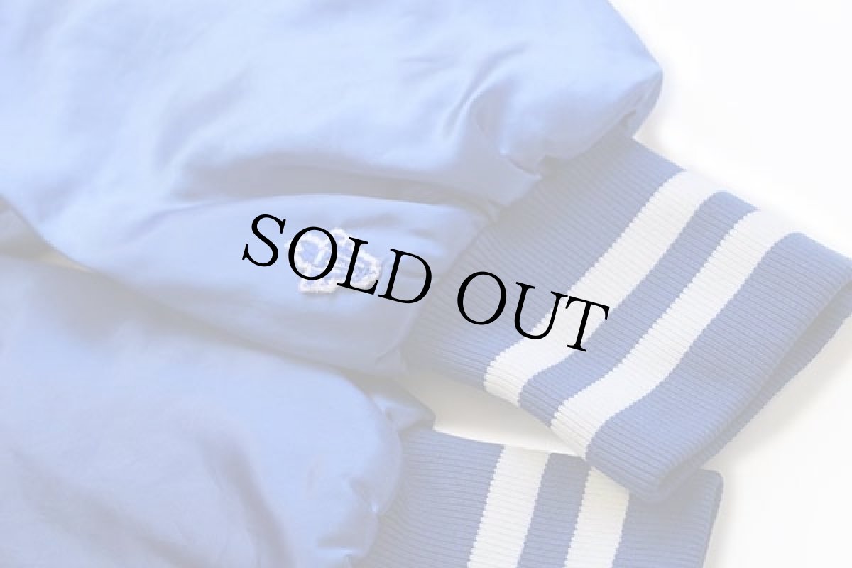 画像6: 80s USA製 Felco MLB Royals パッチ付き ナイロンスタジャン 青 (6)