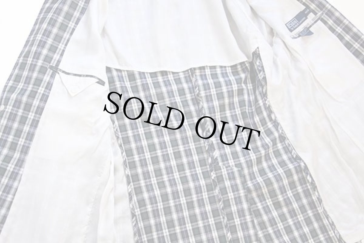 画像5: ポロ ラルフローレン タータンチェック コットン テーラードジャケット (5)